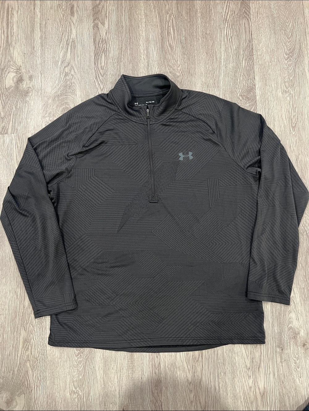 Under Armour Men’s Black Half-Zip Athletic Pullover